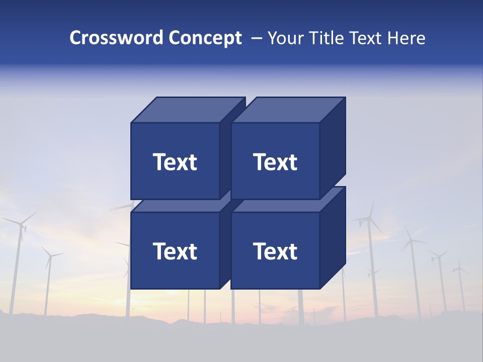 Rotate Summer Cloud PowerPoint Template