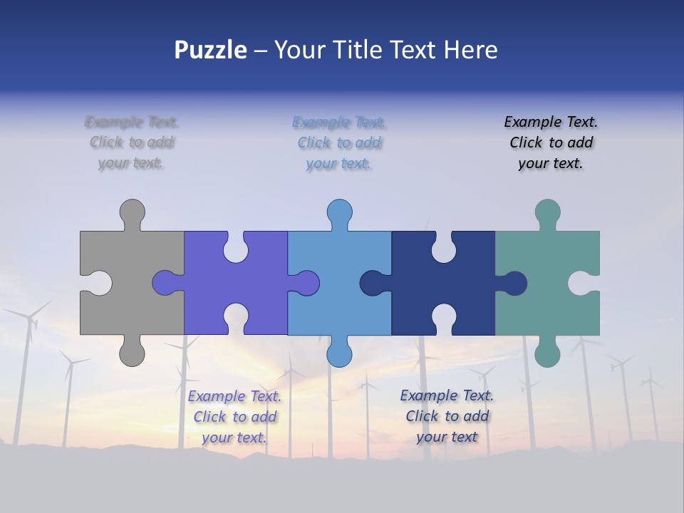 Rotate Summer Cloud PowerPoint Template