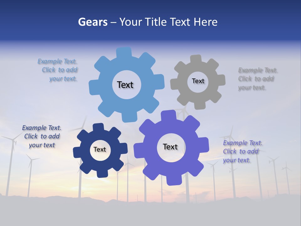 Rotate Summer Cloud PowerPoint Template