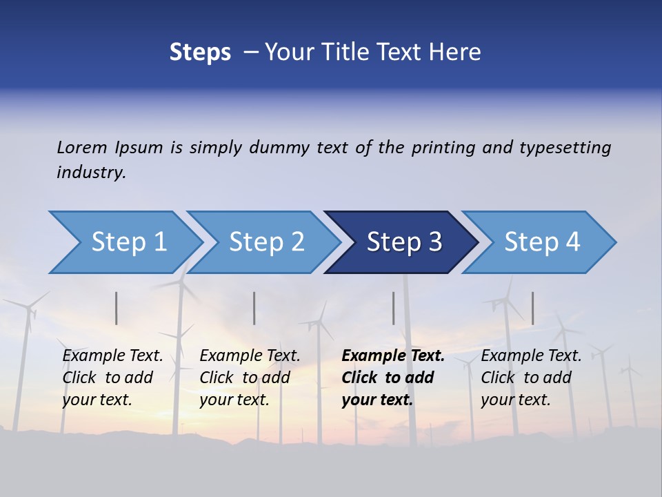 Rotate Summer Cloud PowerPoint Template