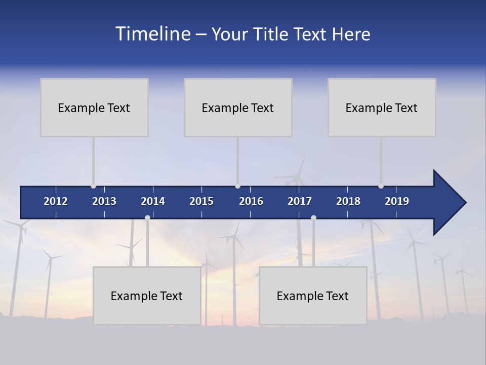Rotate Summer Cloud PowerPoint Template