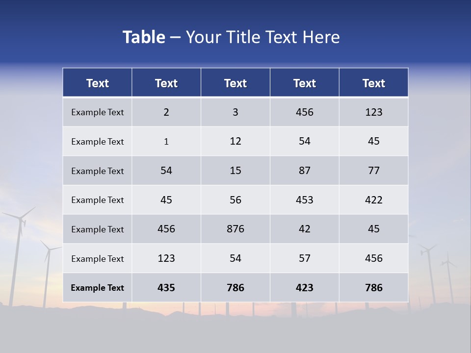 Rotate Summer Cloud PowerPoint Template