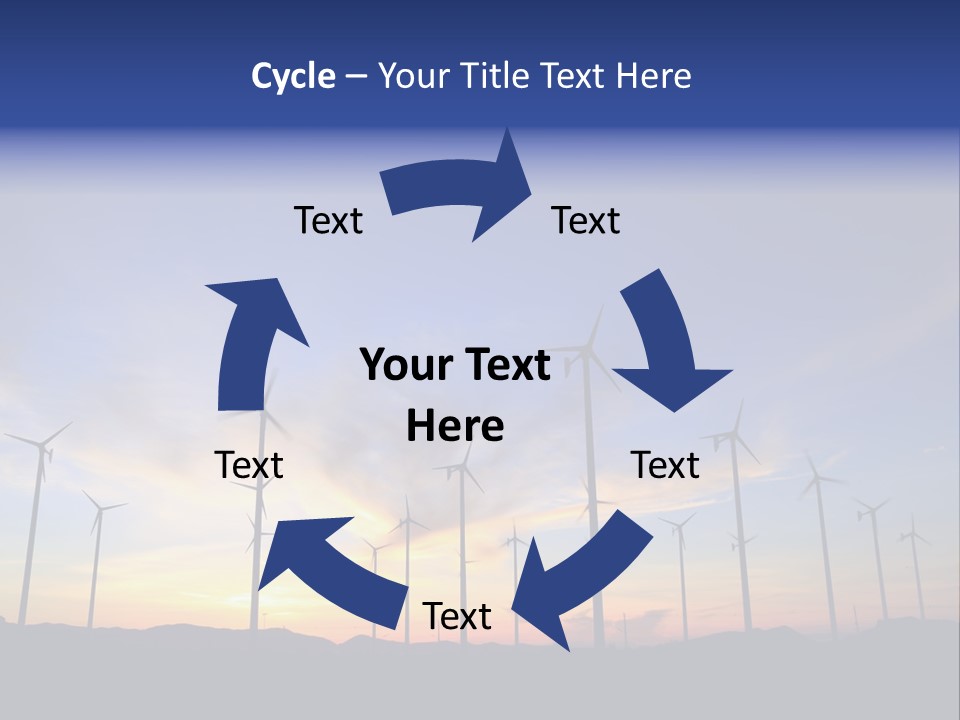 Rotate Summer Cloud PowerPoint Template