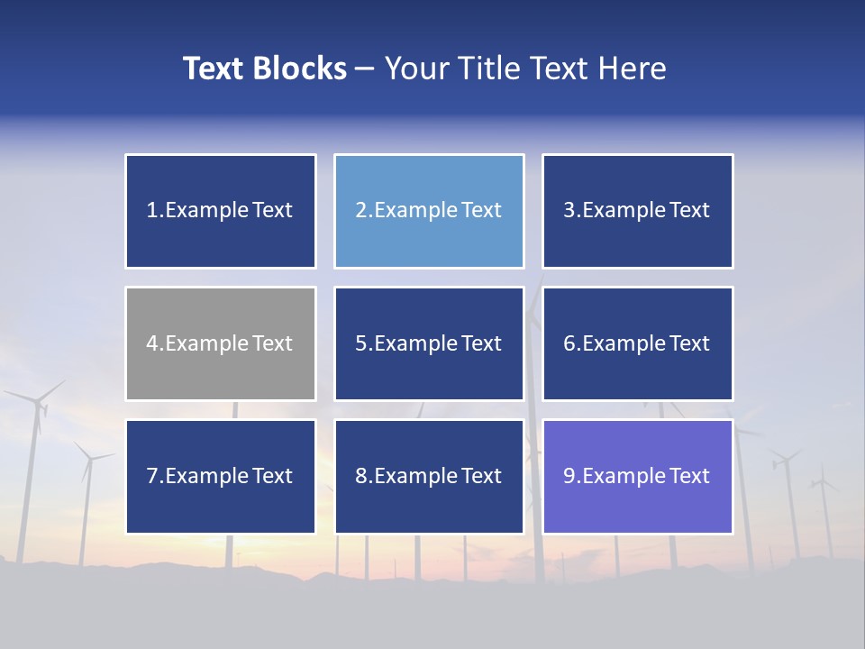 Rotate Summer Cloud PowerPoint Template