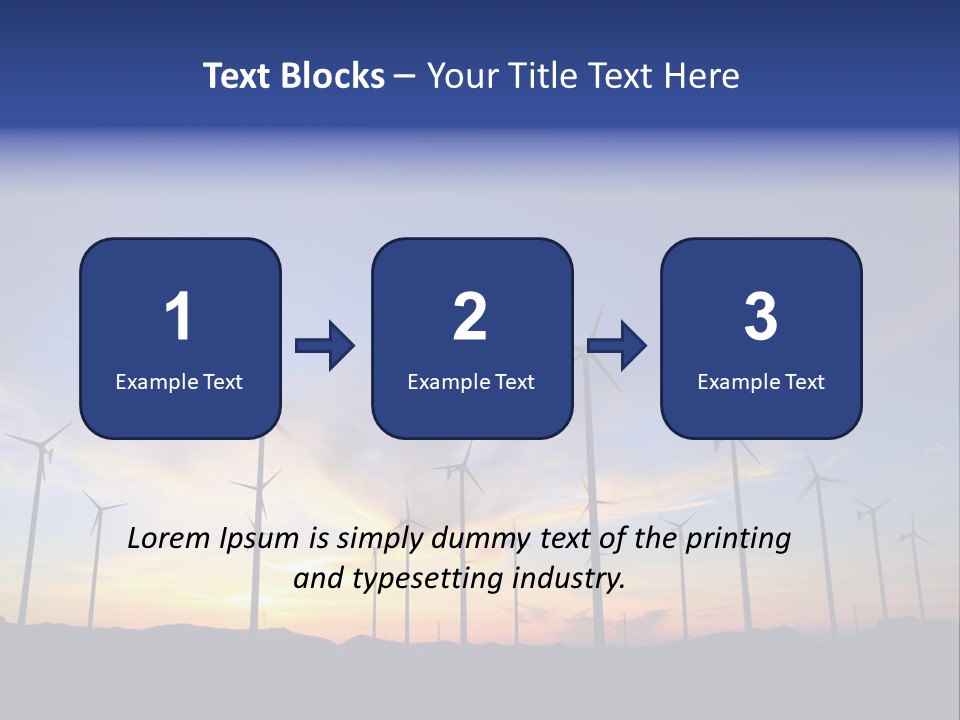Rotate Summer Cloud PowerPoint Template
