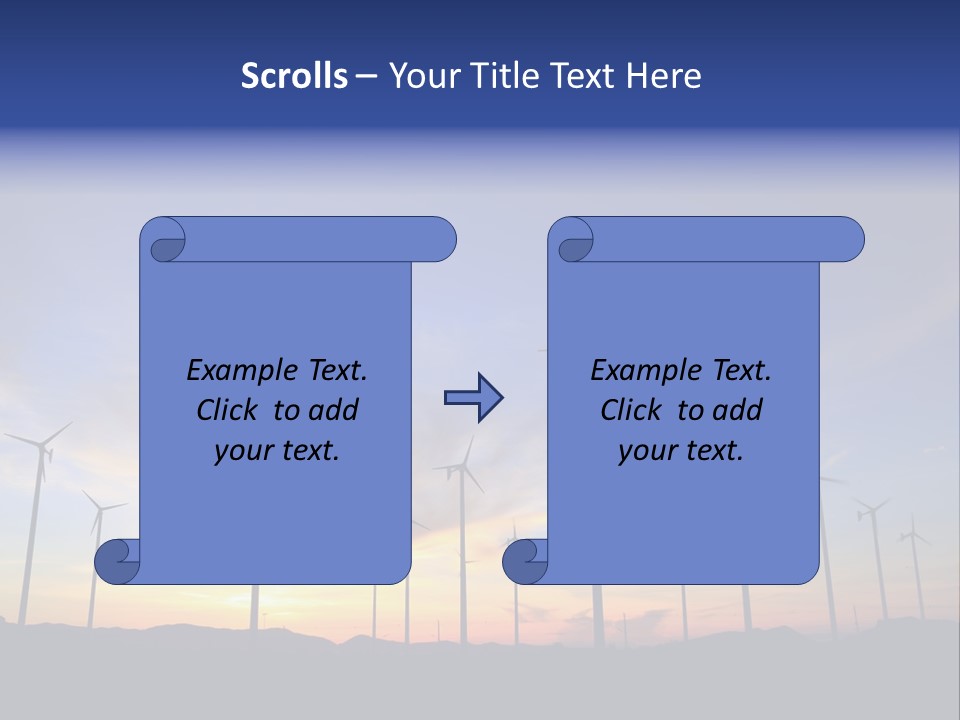 Rotate Summer Cloud PowerPoint Template