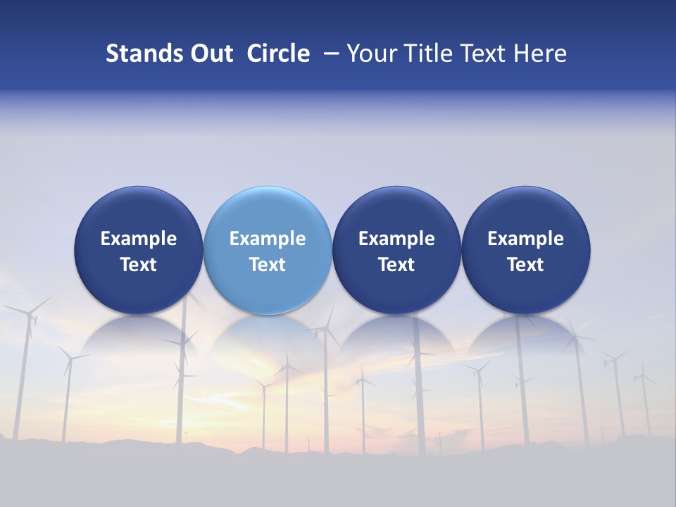 Rotate Summer Cloud PowerPoint Template