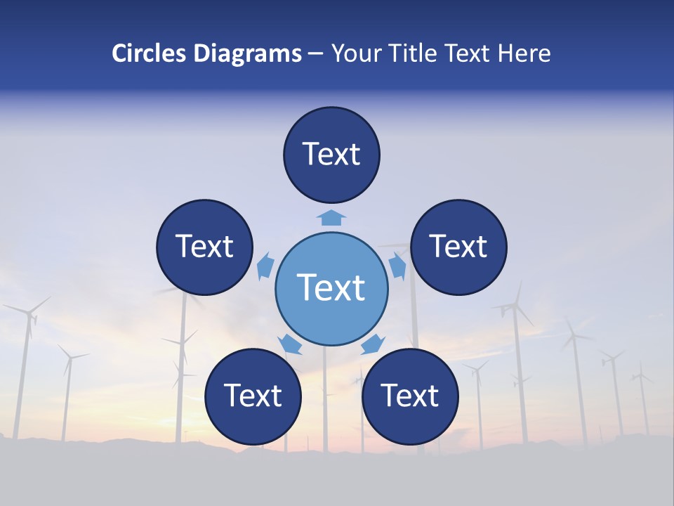 Rotate Summer Cloud PowerPoint Template