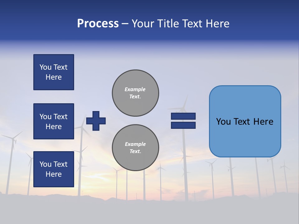Rotate Summer Cloud PowerPoint Template