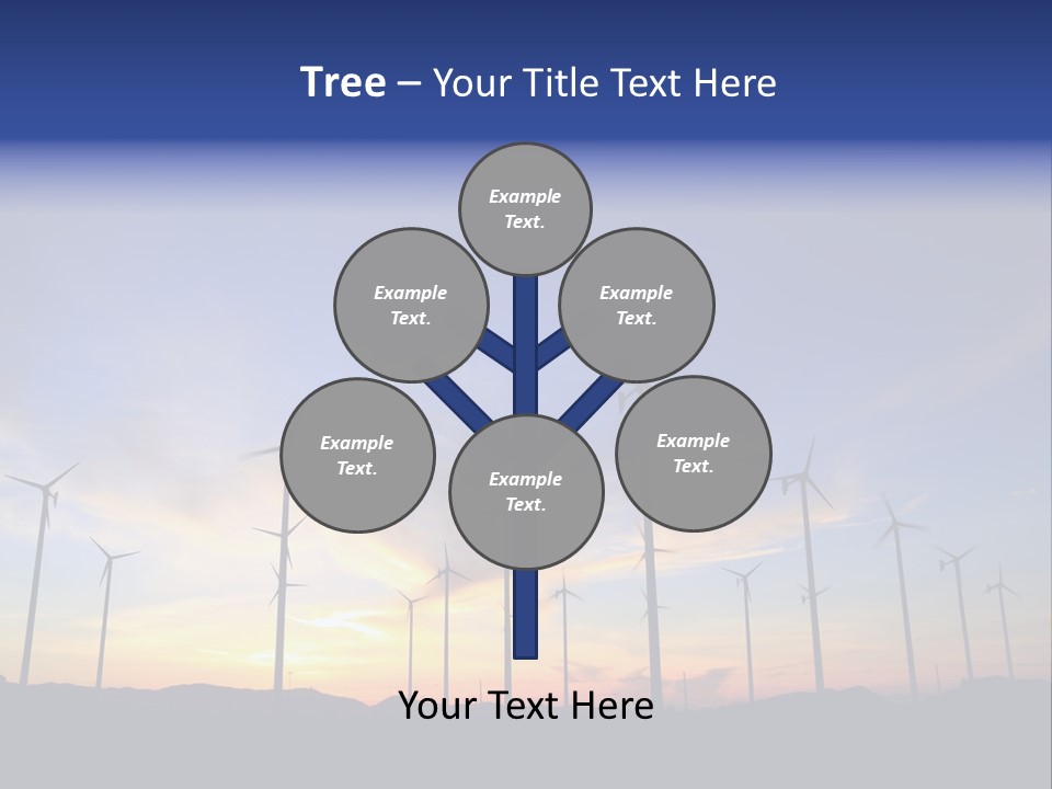 Rotate Summer Cloud PowerPoint Template