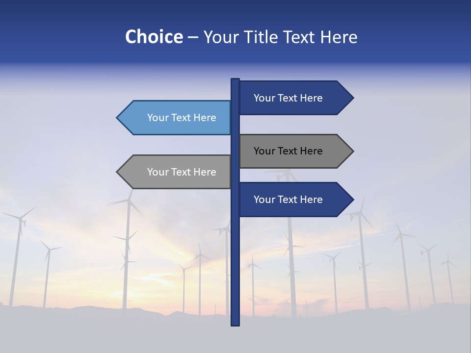 Rotate Summer Cloud PowerPoint Template