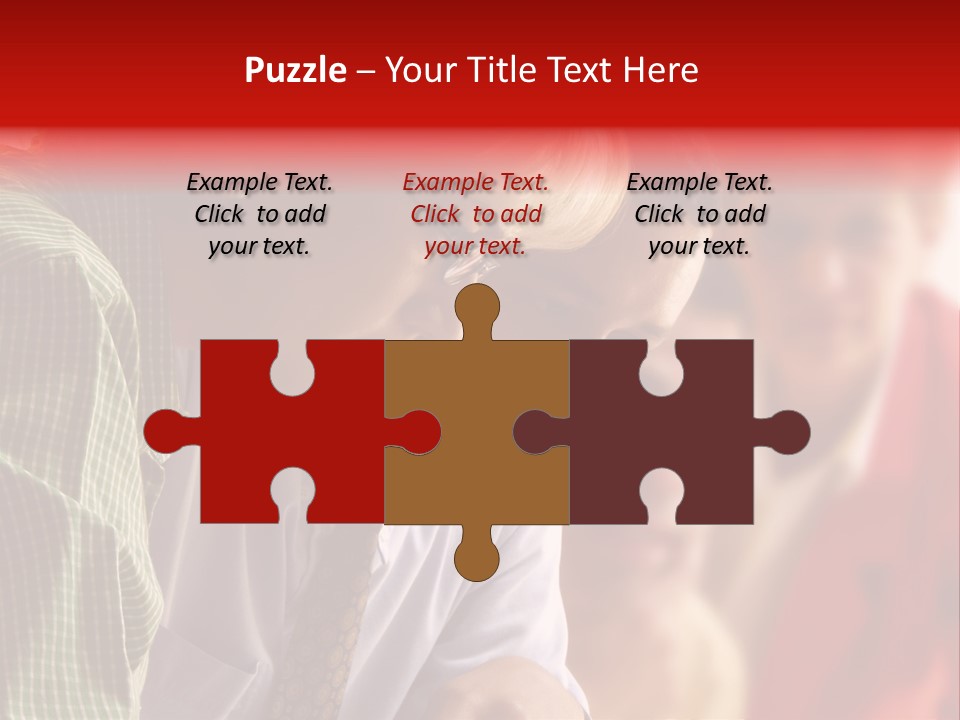 Male Profession Office PowerPoint Template