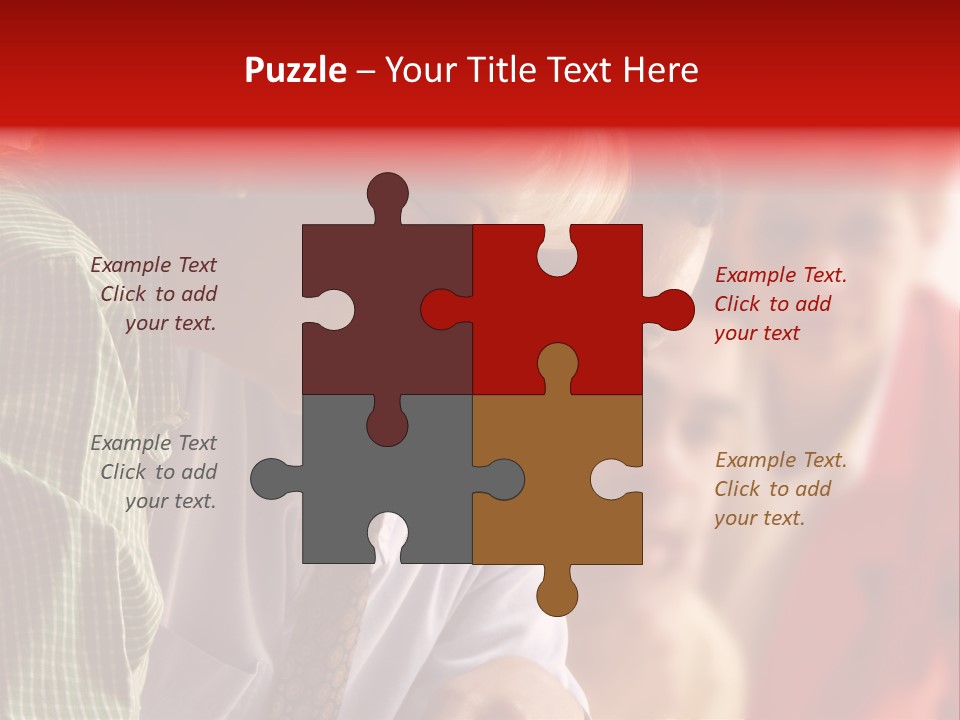 Male Profession Office PowerPoint Template