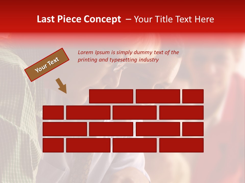 Male Profession Office PowerPoint Template