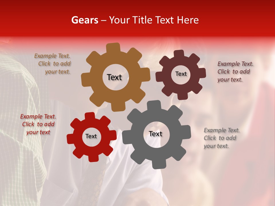 Male Profession Office PowerPoint Template