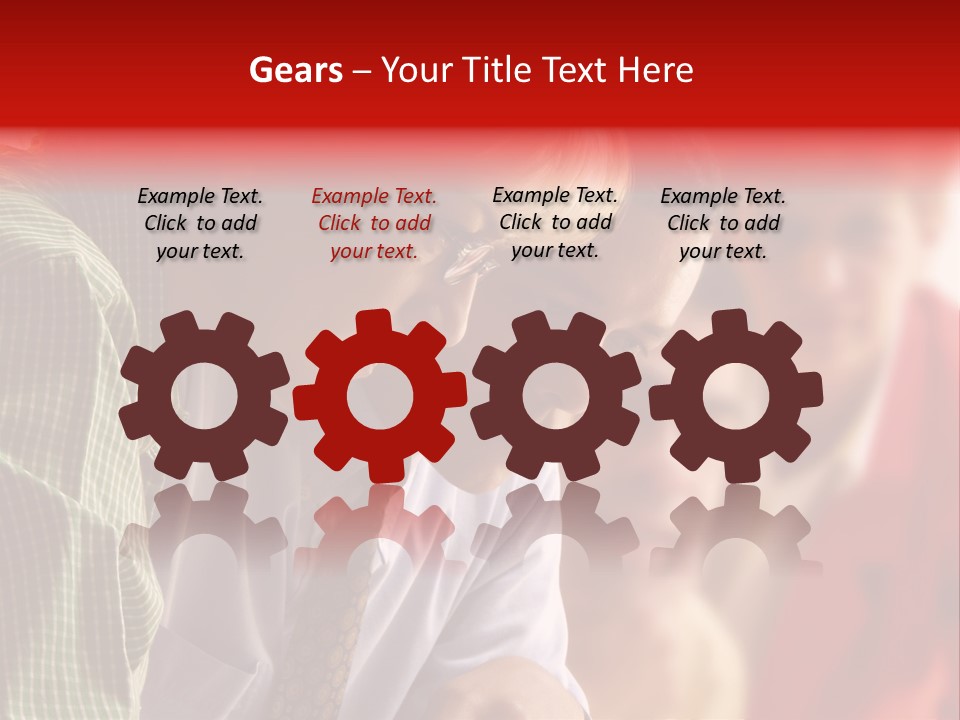 Male Profession Office PowerPoint Template