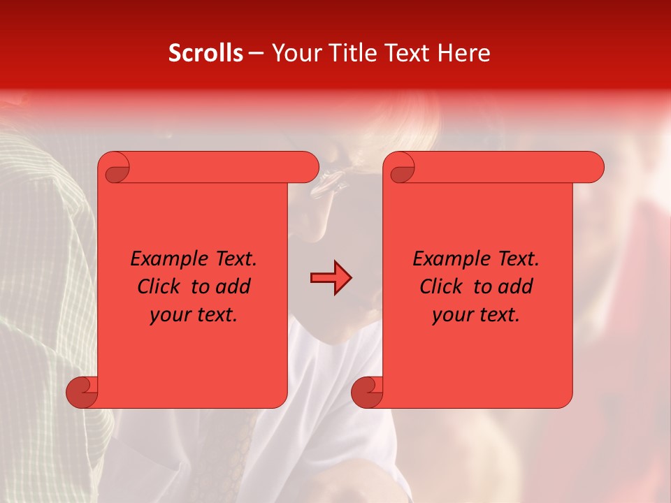 Male Profession Office PowerPoint Template