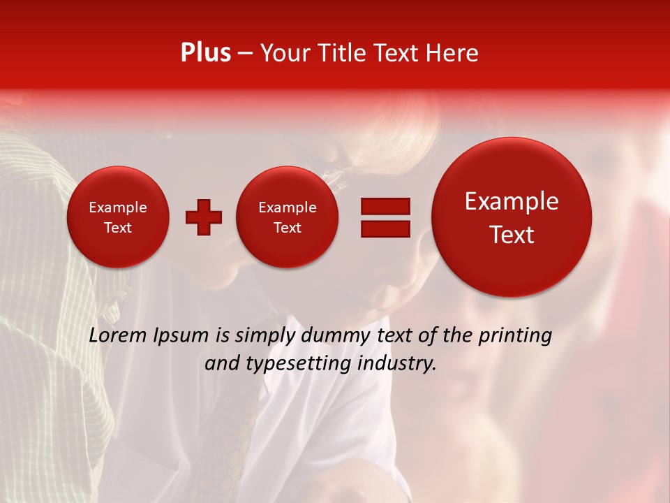 Male Profession Office PowerPoint Template