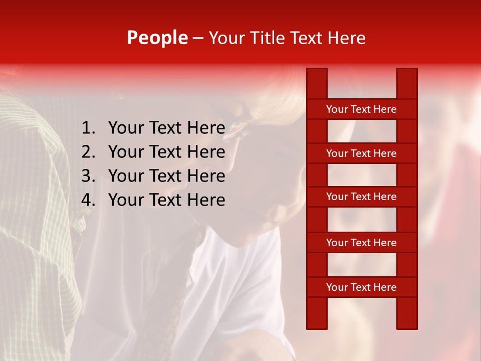 Male Profession Office PowerPoint Template