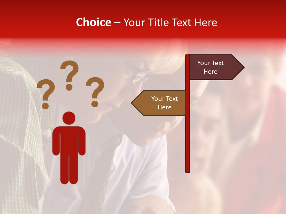 Male Profession Office PowerPoint Template