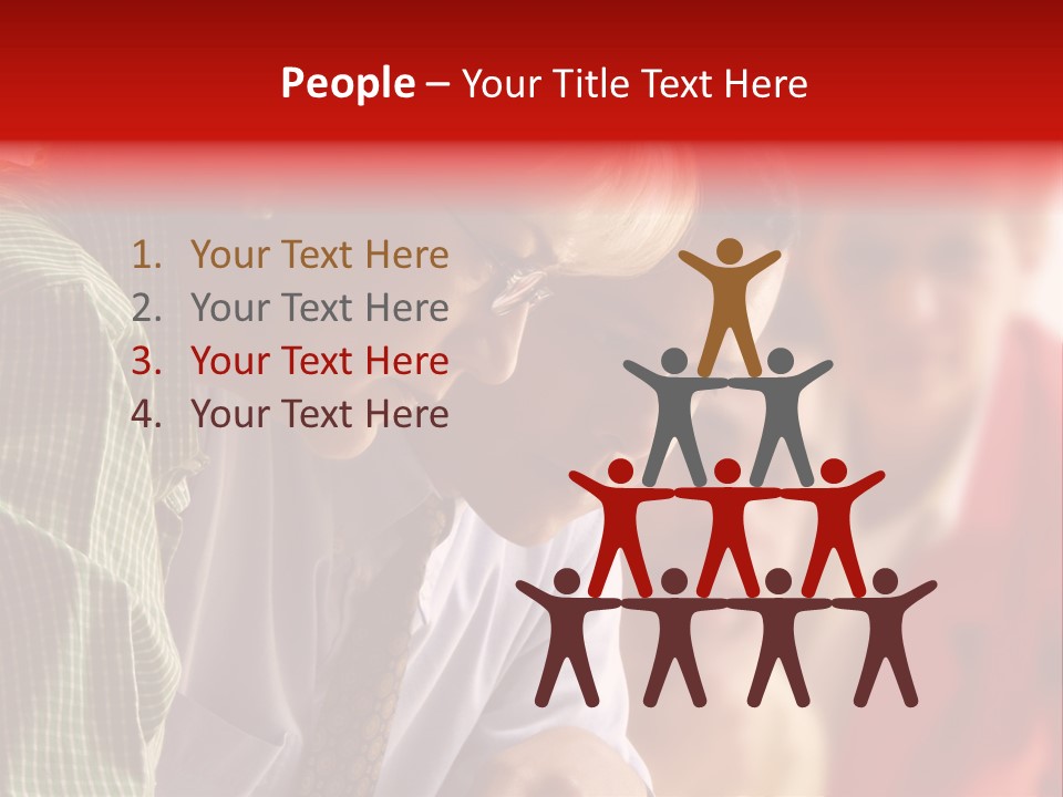 Male Profession Office PowerPoint Template