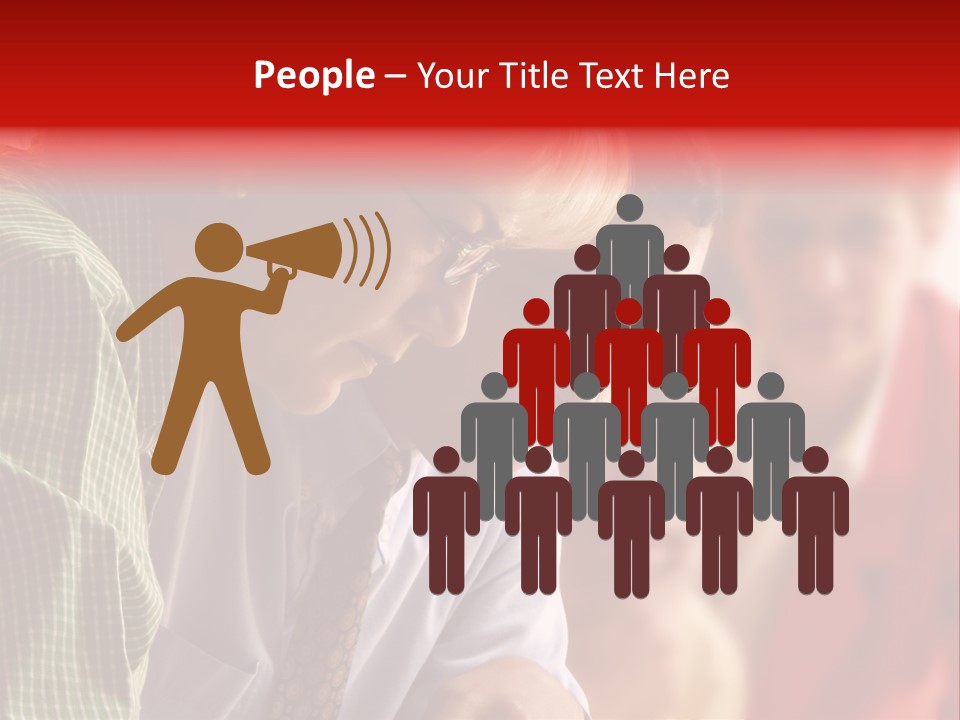 Male Profession Office PowerPoint Template