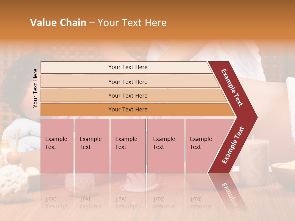 A Man Getting A Back Massage At A Spa PowerPoint Template
