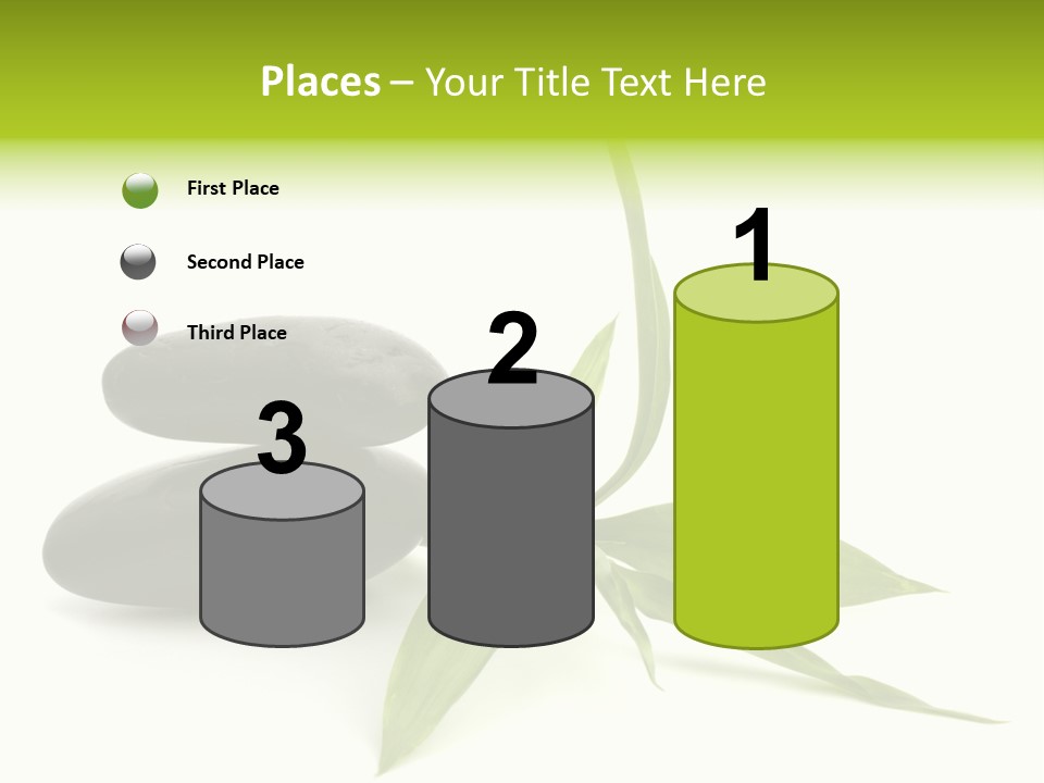 White Environment Calmness PowerPoint Template