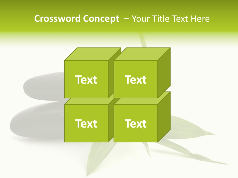 White Environment Calmness PowerPoint Template