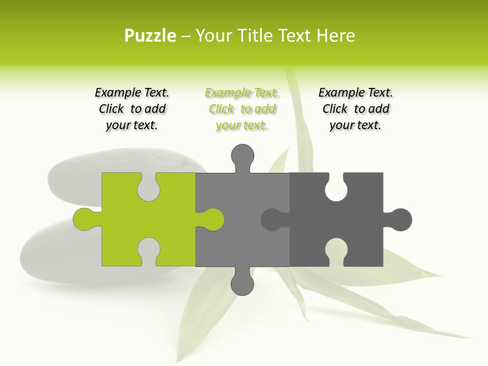 White Environment Calmness PowerPoint Template