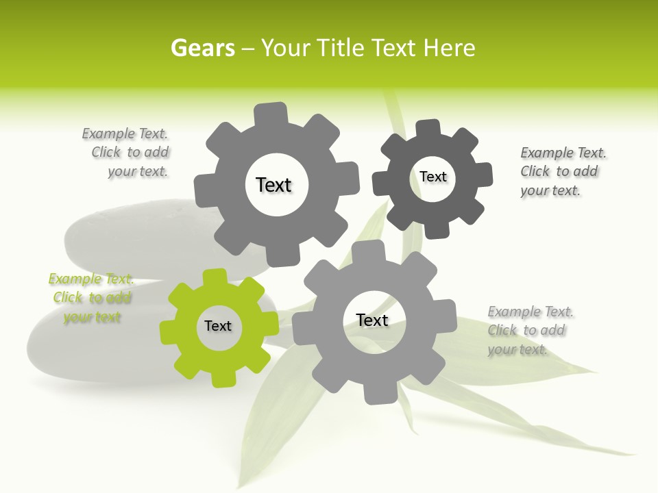 White Environment Calmness PowerPoint Template