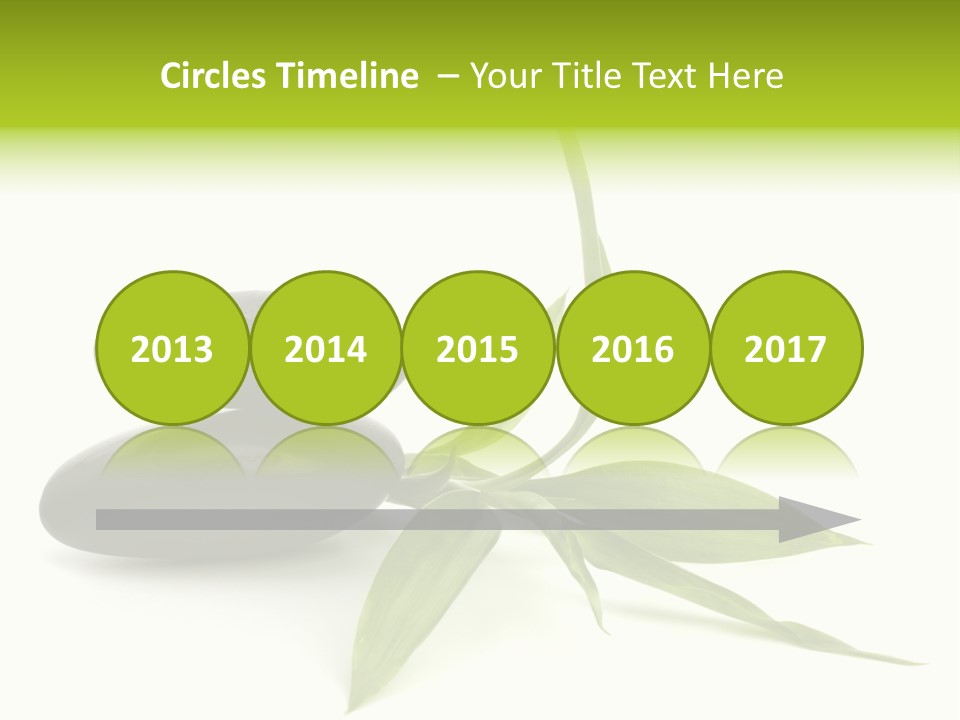 White Environment Calmness PowerPoint Template