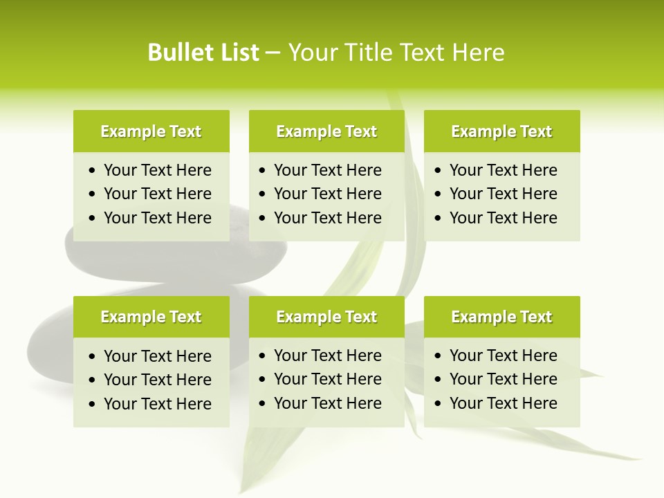 White Environment Calmness PowerPoint Template