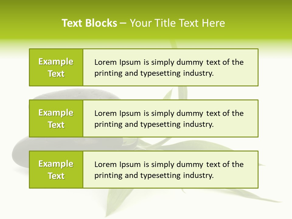 White Environment Calmness PowerPoint Template