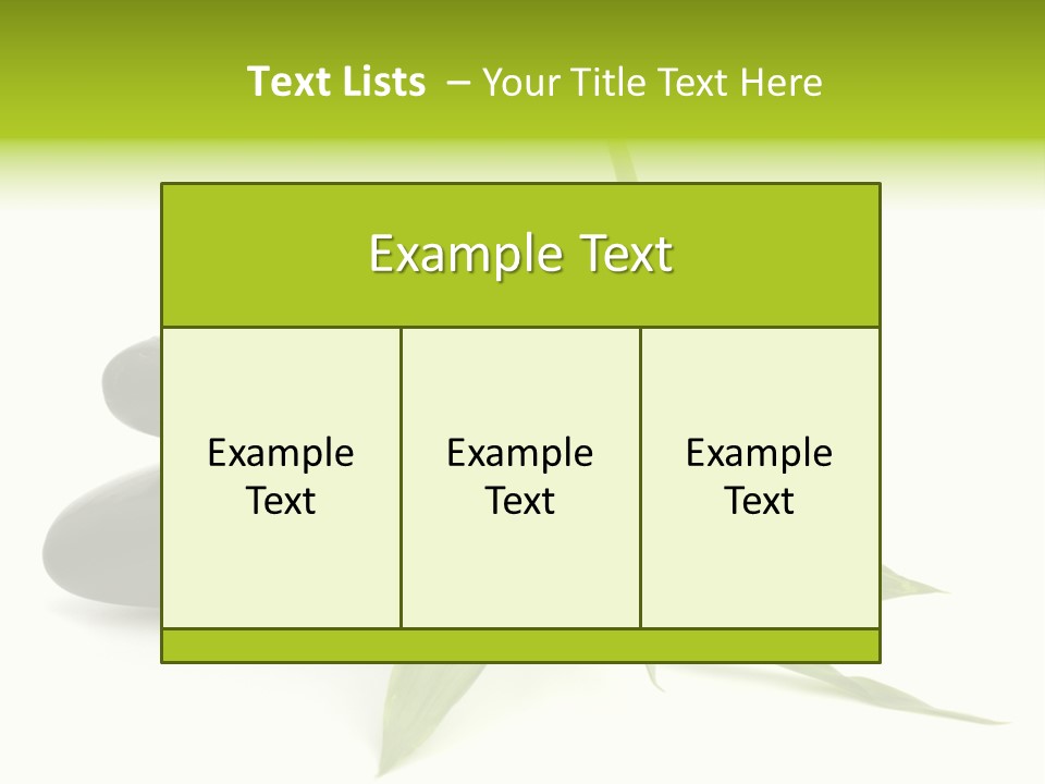 White Environment Calmness PowerPoint Template