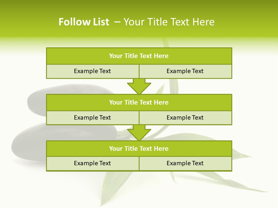 White Environment Calmness PowerPoint Template