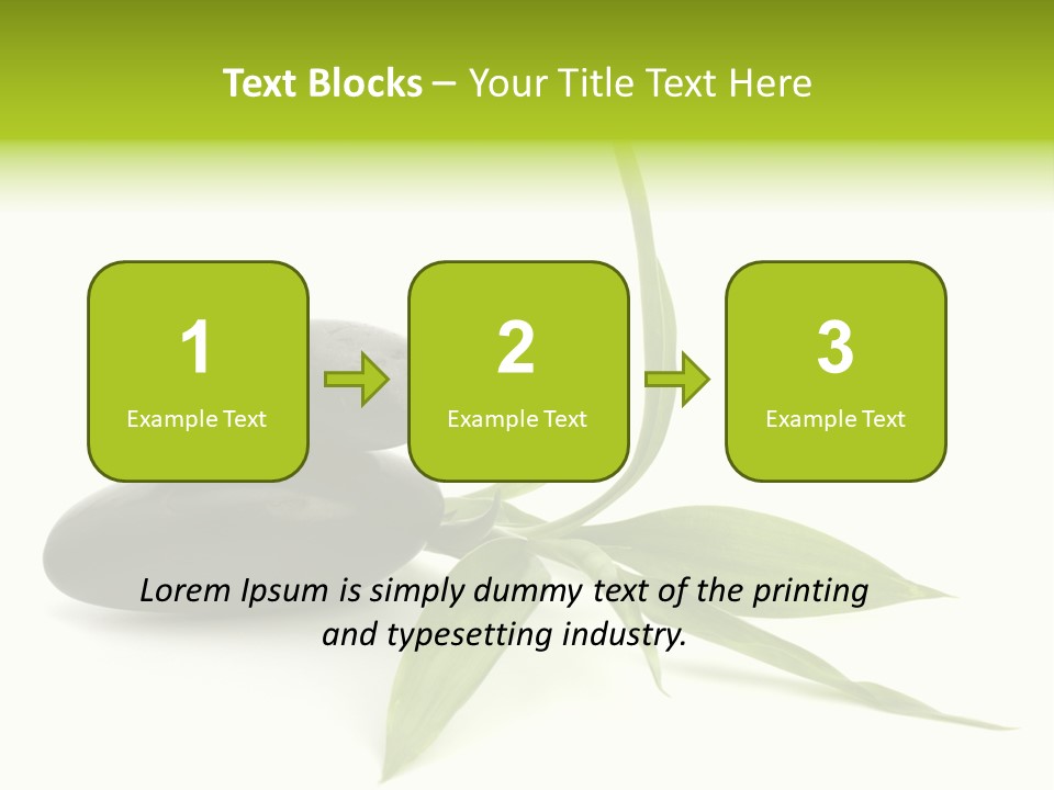 White Environment Calmness PowerPoint Template