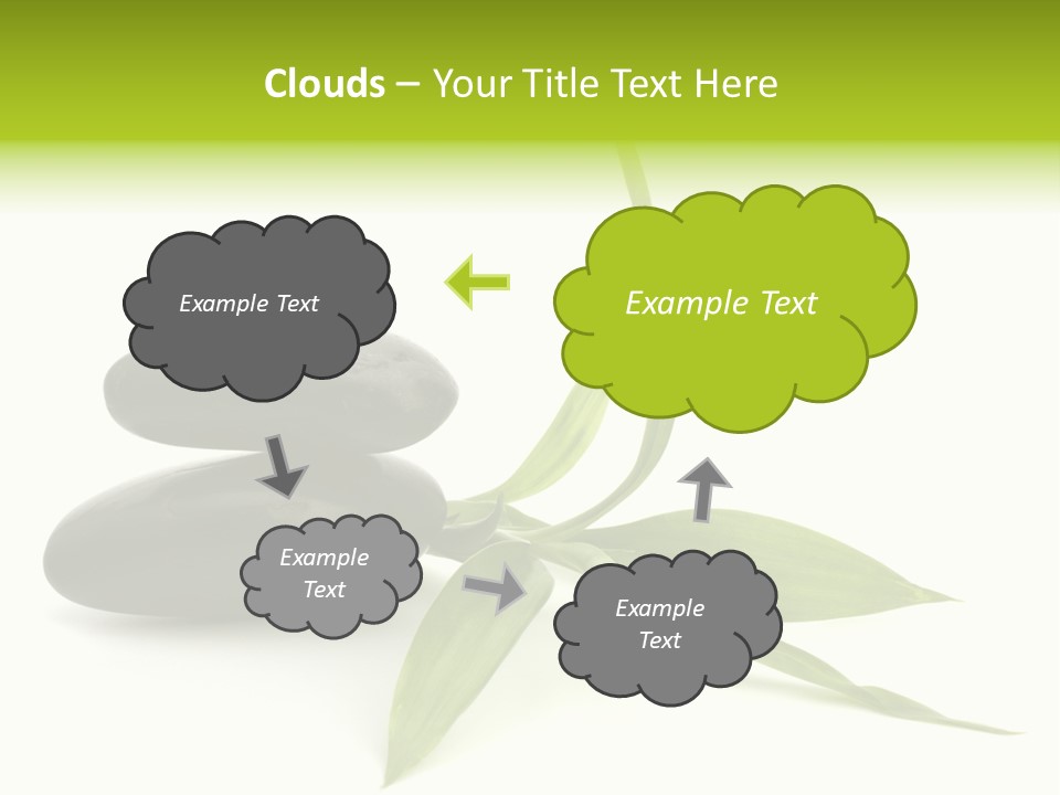 White Environment Calmness PowerPoint Template