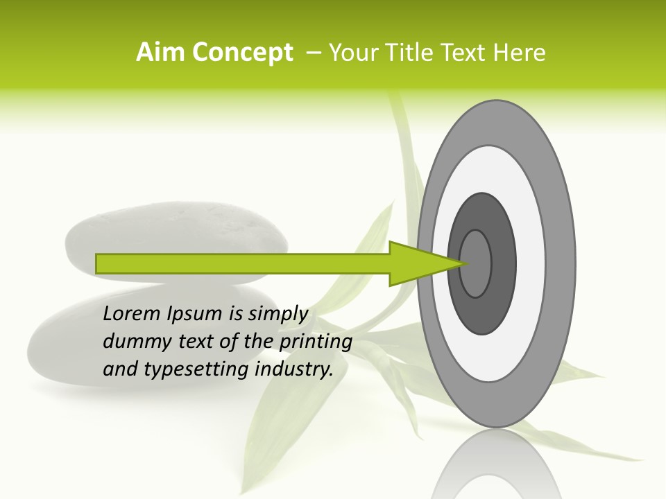 White Environment Calmness PowerPoint Template