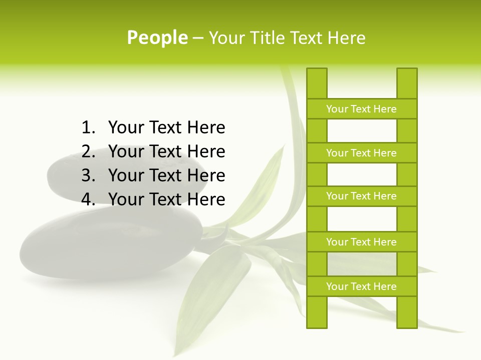 White Environment Calmness PowerPoint Template