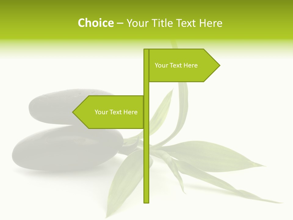 White Environment Calmness PowerPoint Template