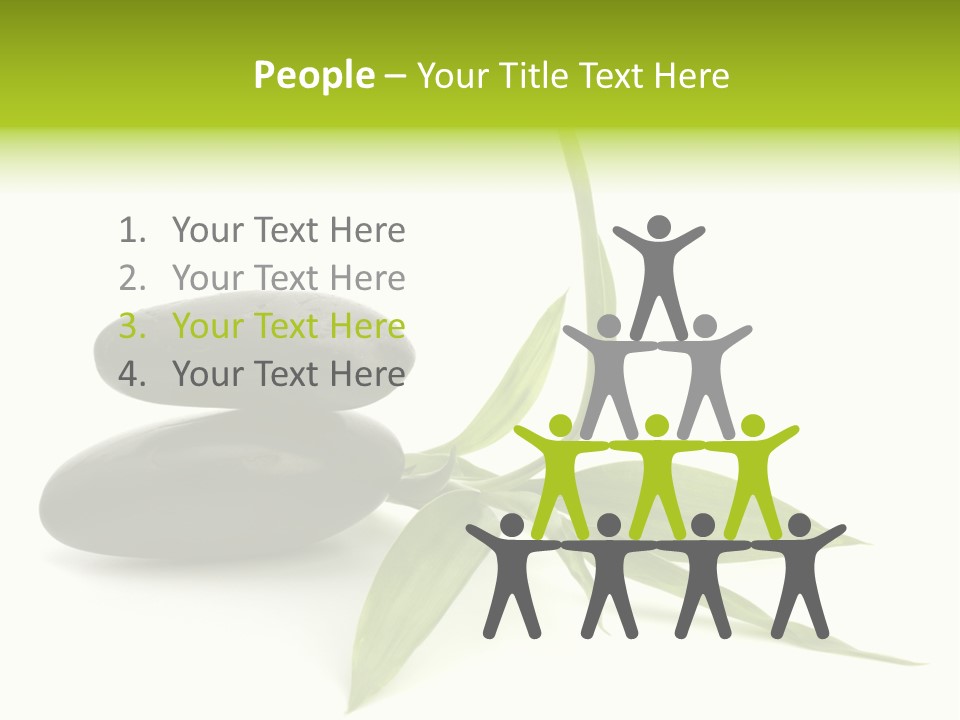 White Environment Calmness PowerPoint Template