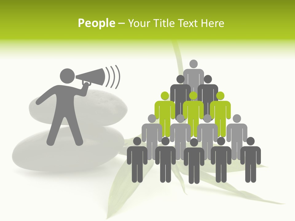 White Environment Calmness PowerPoint Template