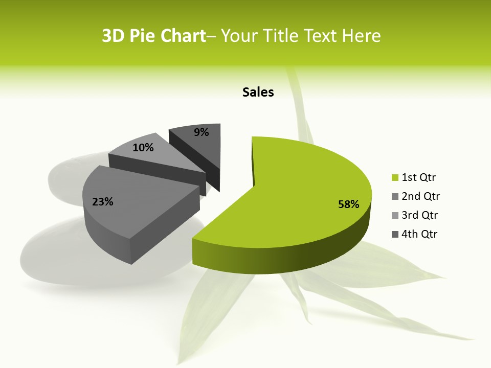 White Environment Calmness PowerPoint Template