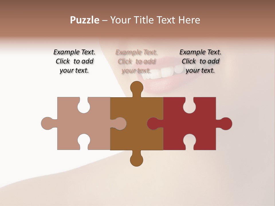 Smile Happy Whitening PowerPoint Template