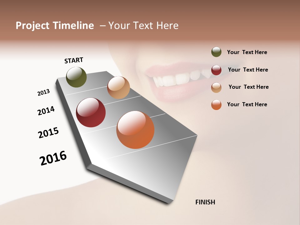 Smile Happy Whitening PowerPoint Template