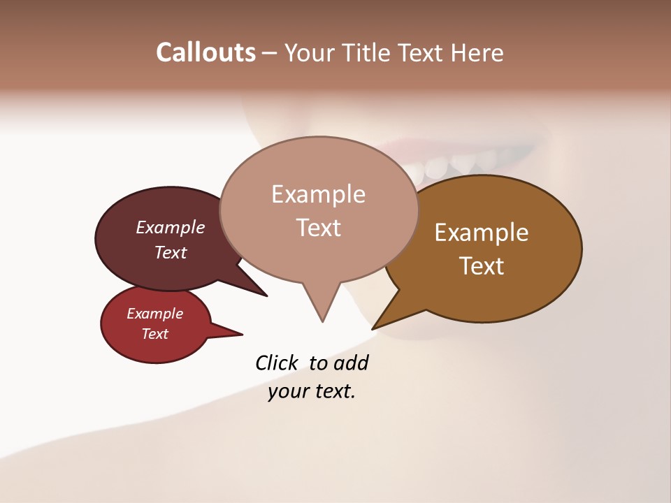 Smile Happy Whitening PowerPoint Template
