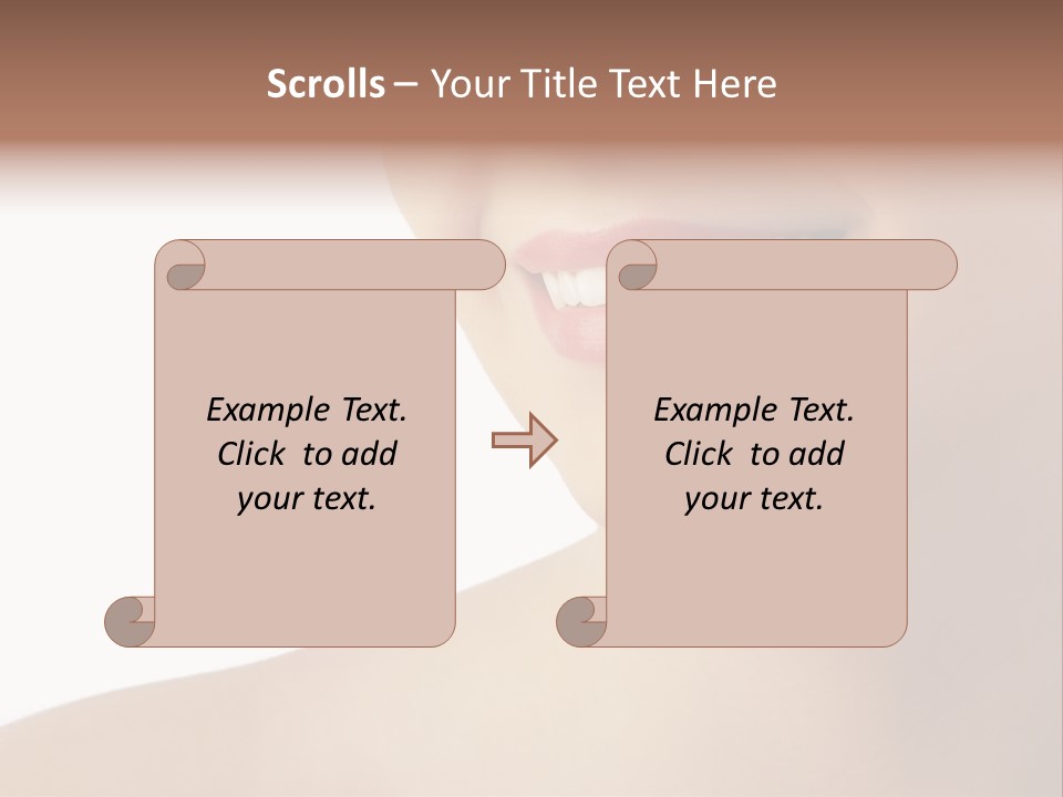 Smile Happy Whitening PowerPoint Template