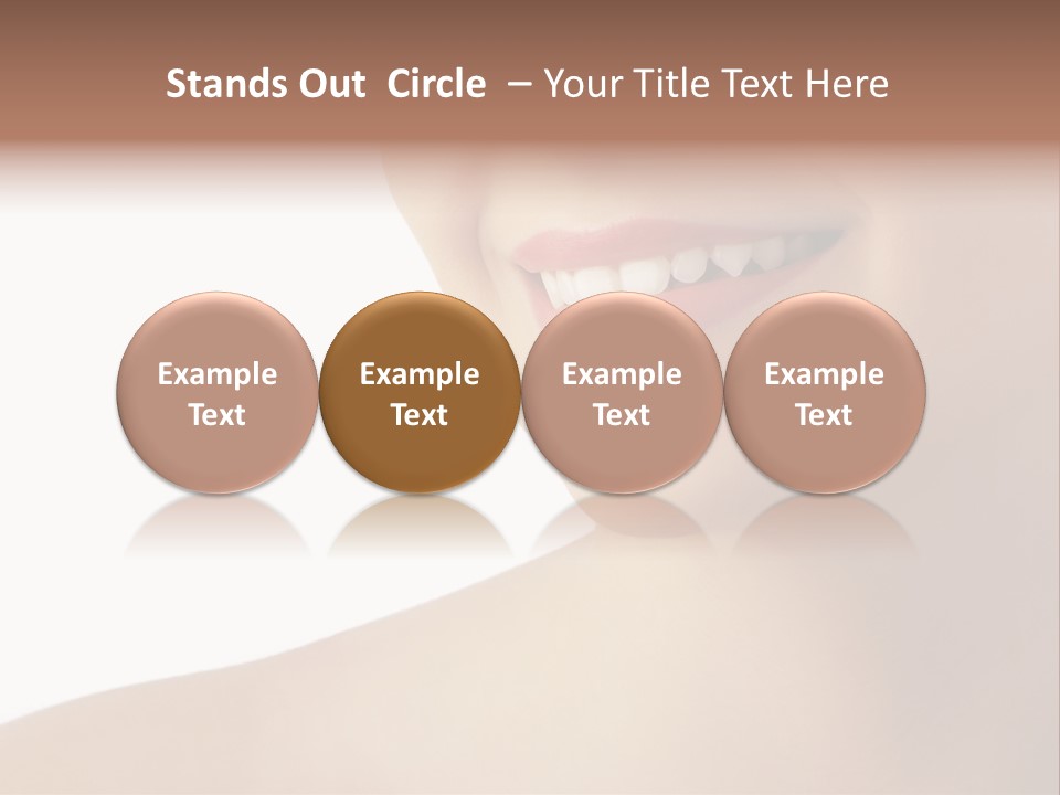 Smile Happy Whitening PowerPoint Template