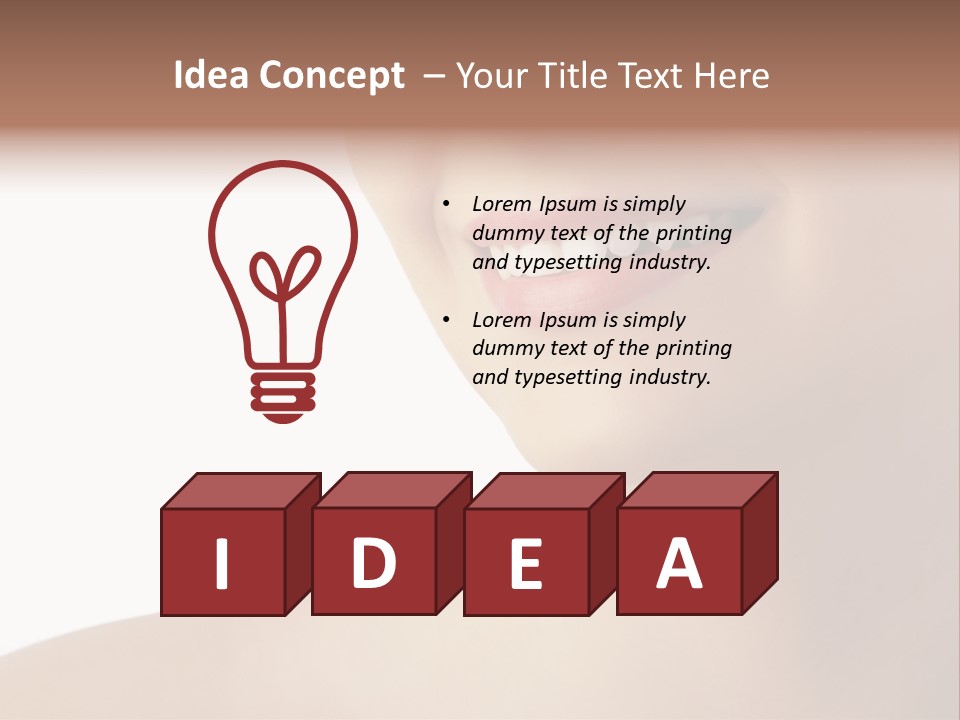 Smile Happy Whitening PowerPoint Template